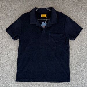 On the Rocks the perfect fit Navy Blue men’s XL Polo short sleeve Shirt pocket